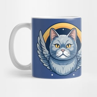 British Shorthair Angel Mug